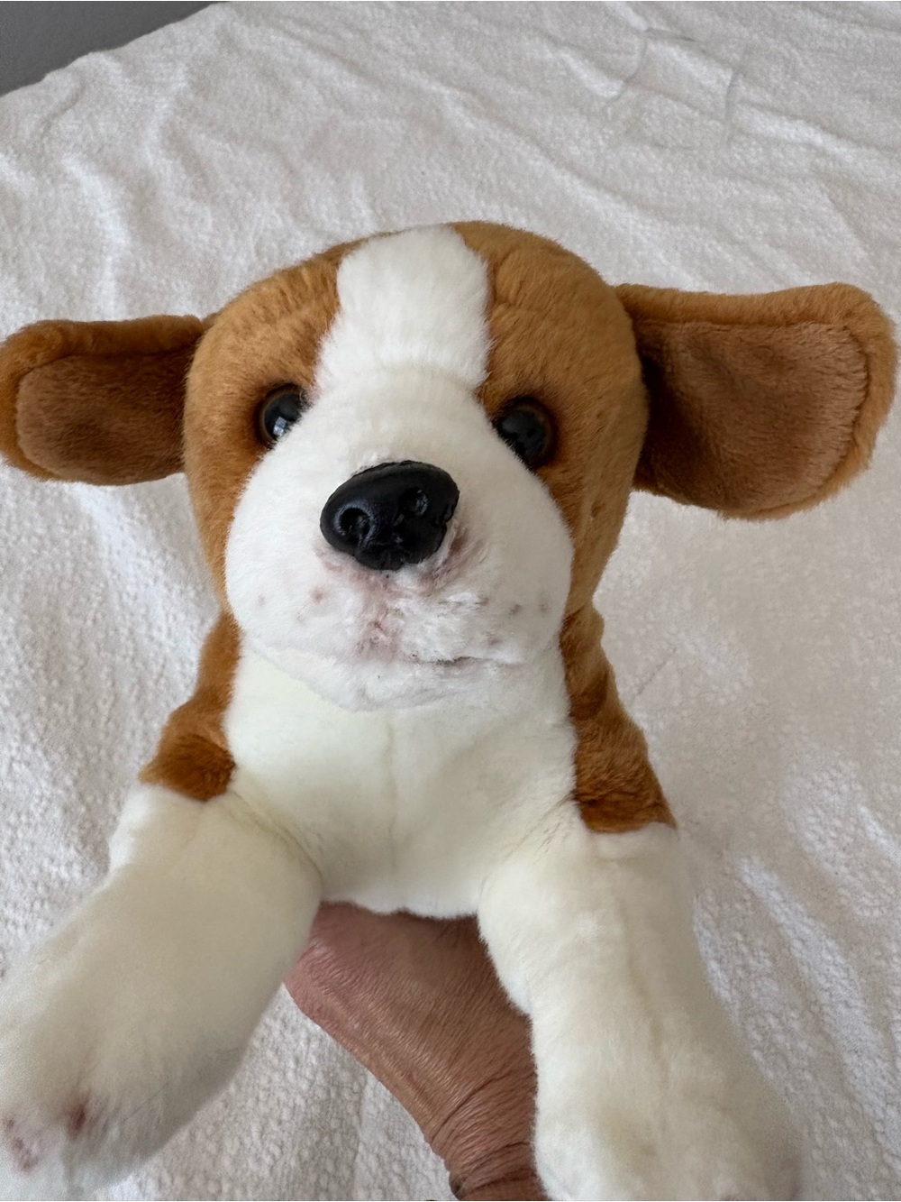 Vintage Retired GUND Beagle Plush Stuffed Puppy Dog Gundimal Brown Tan 4028910